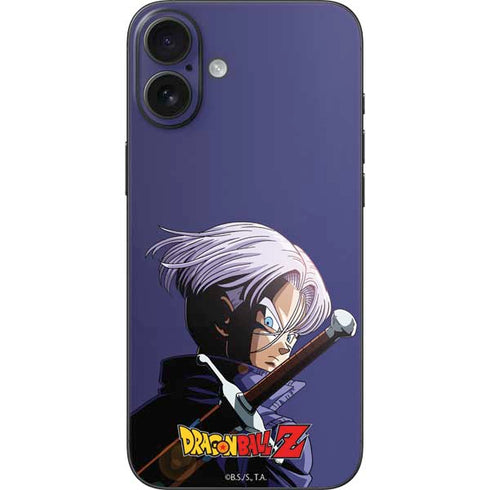 Dragon Ball Z Trunks Portrait iPhone 16 Plus Skin